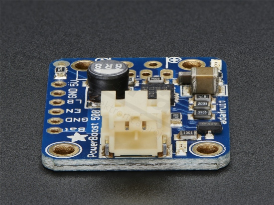 PowerBoost 500 Basic - 5V USB Boost @ 500mA from 1.8V+ - Adafruit 1903